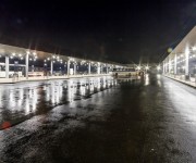 Osvetlenie autobusovej stanice